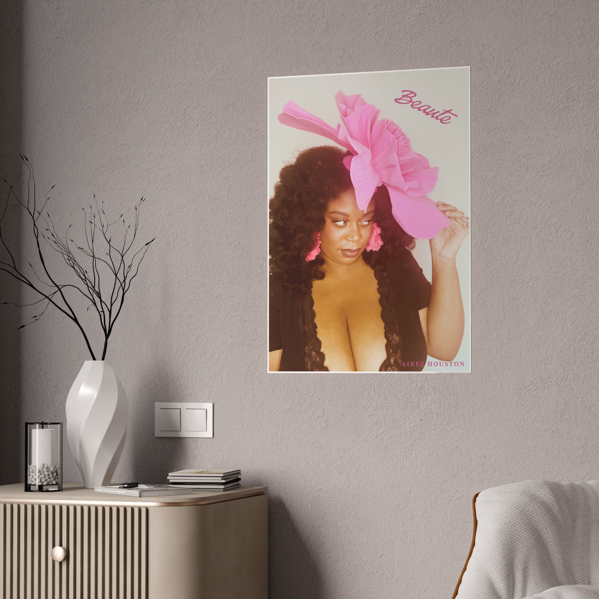 Airez Houston Beaute Poster