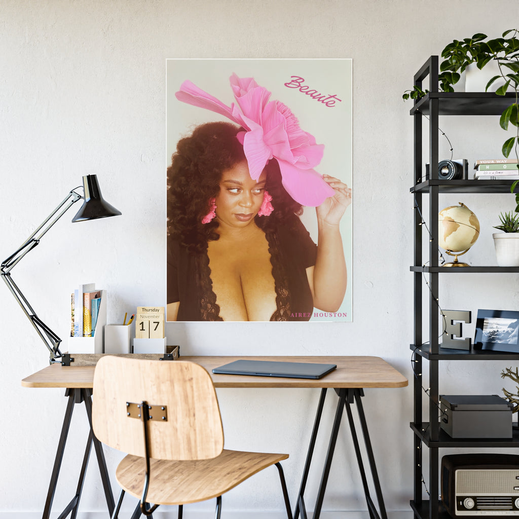 Airez Houston Beaute Poster