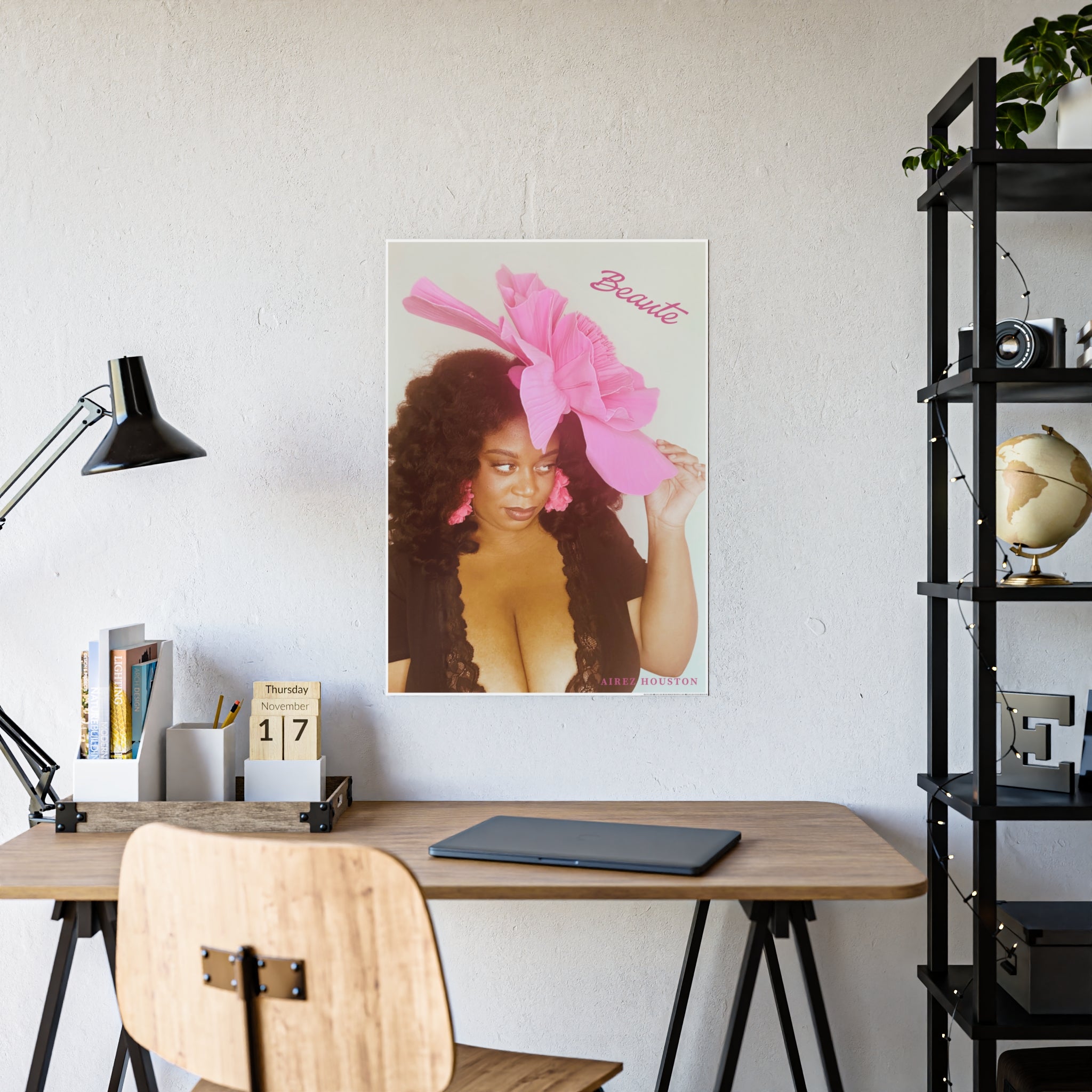 Airez Houston Beaute Poster