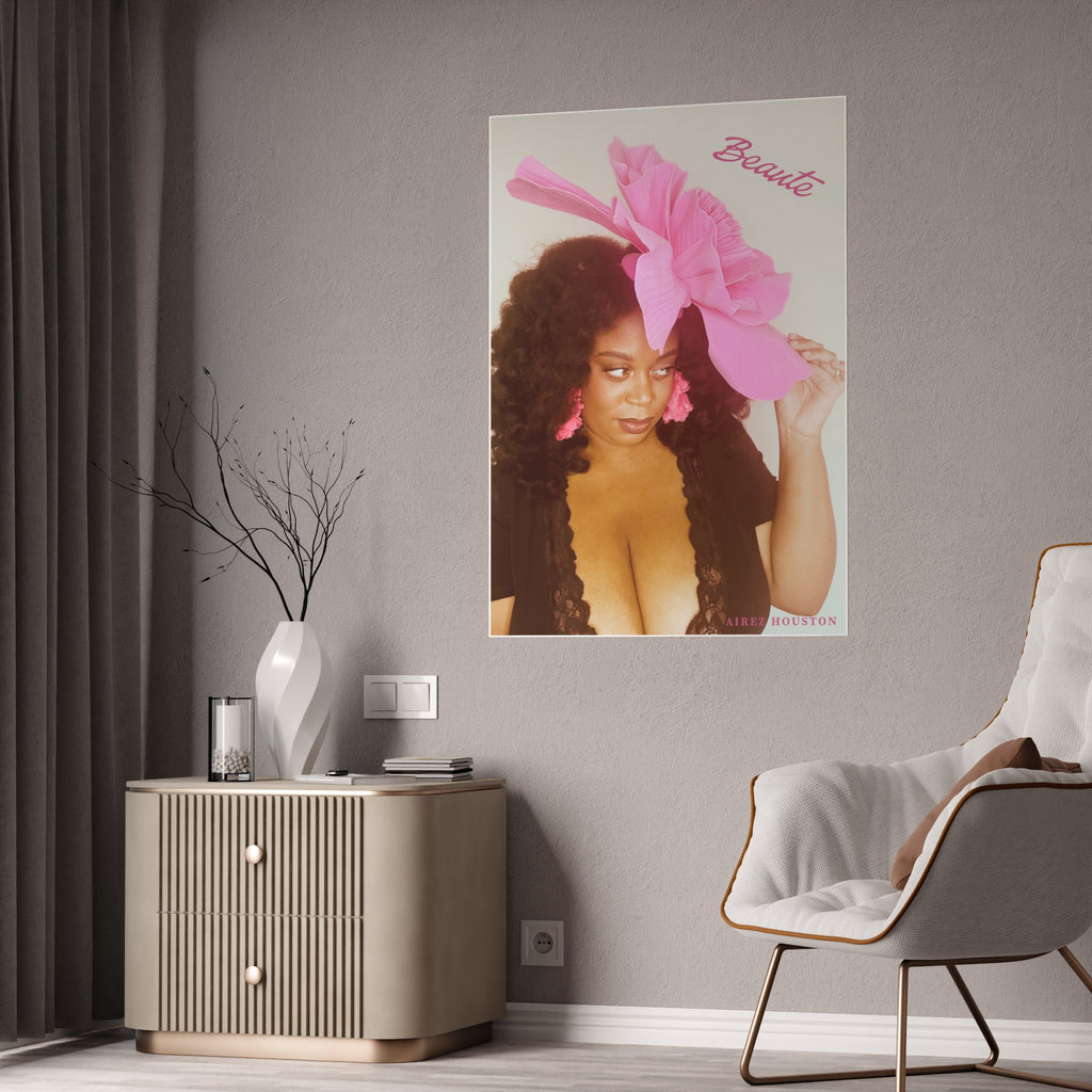 Airez Houston Beaute Poster