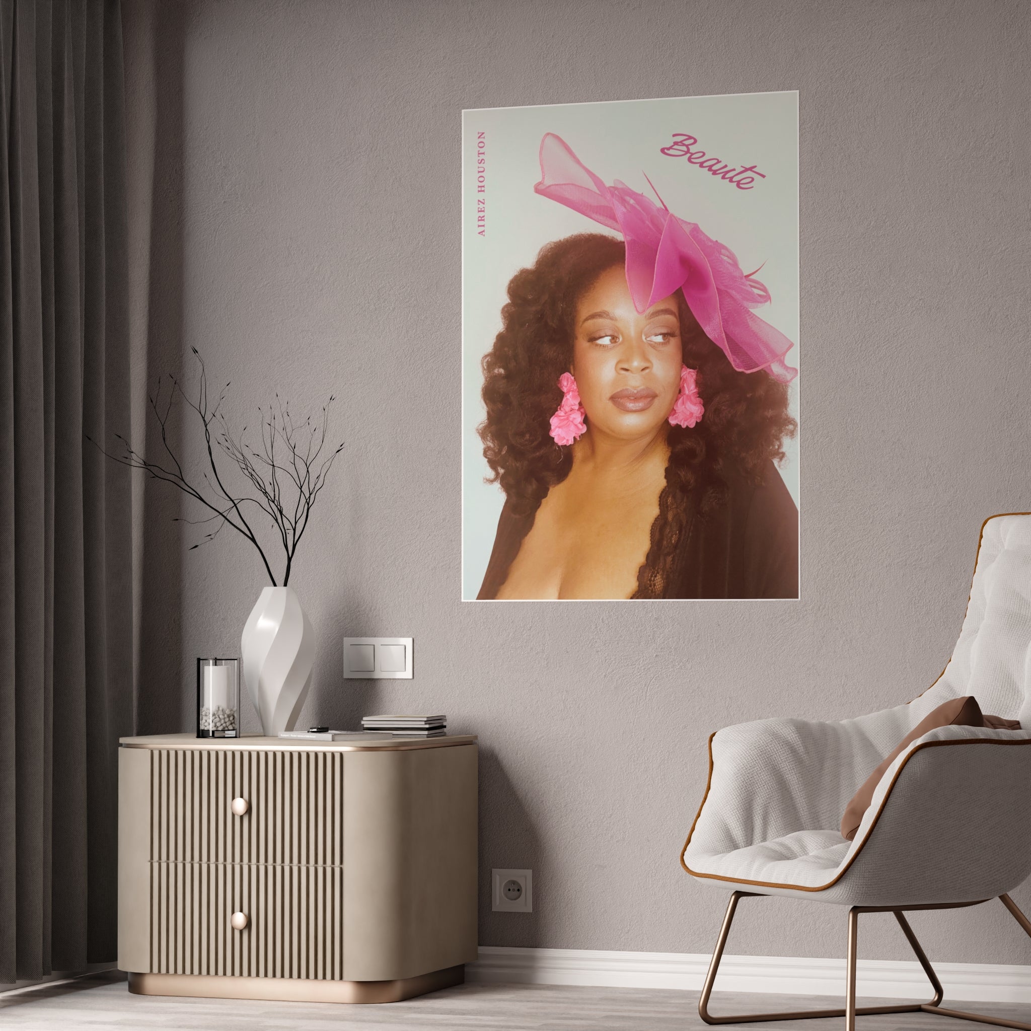 Airez Houston Beaute Poster II